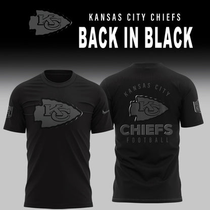 Kansas City Chiefs 2025 Back In Black Limited Edition Combo TShirt