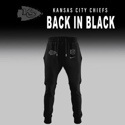 Kansas City Chiefs 2025 Back In Black Limited Edition Combo TShirt