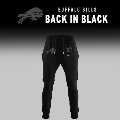 Buffalo Bills Back In Black Limited Edition Combo TShirt
