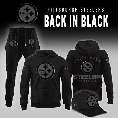 Pittsburgh Steelers 2025 Back In Black Limited Edition Combo Hoodie