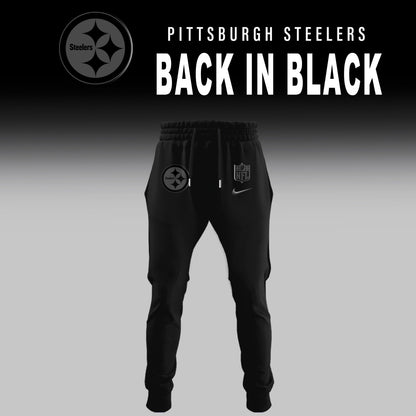 Limited Edition Pittsburgh Steelers Back in Black Hoodie