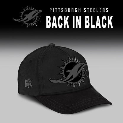 Miami Dolphins BACK IN BLACK 2025 Combo Hoodie
