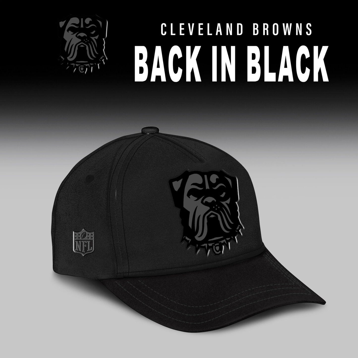Cleveland Browns 2025 Back In Black Limited Edition Combo TShirt