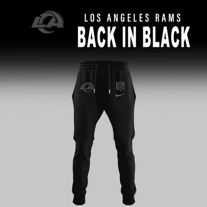 Los Angeles Rams 2025 Back In Black Limited Edition Combo Hoodie