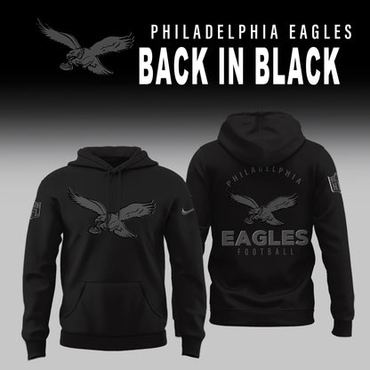 Philadelphia Eagles Back In Black Limited Edition Combo Hoodie