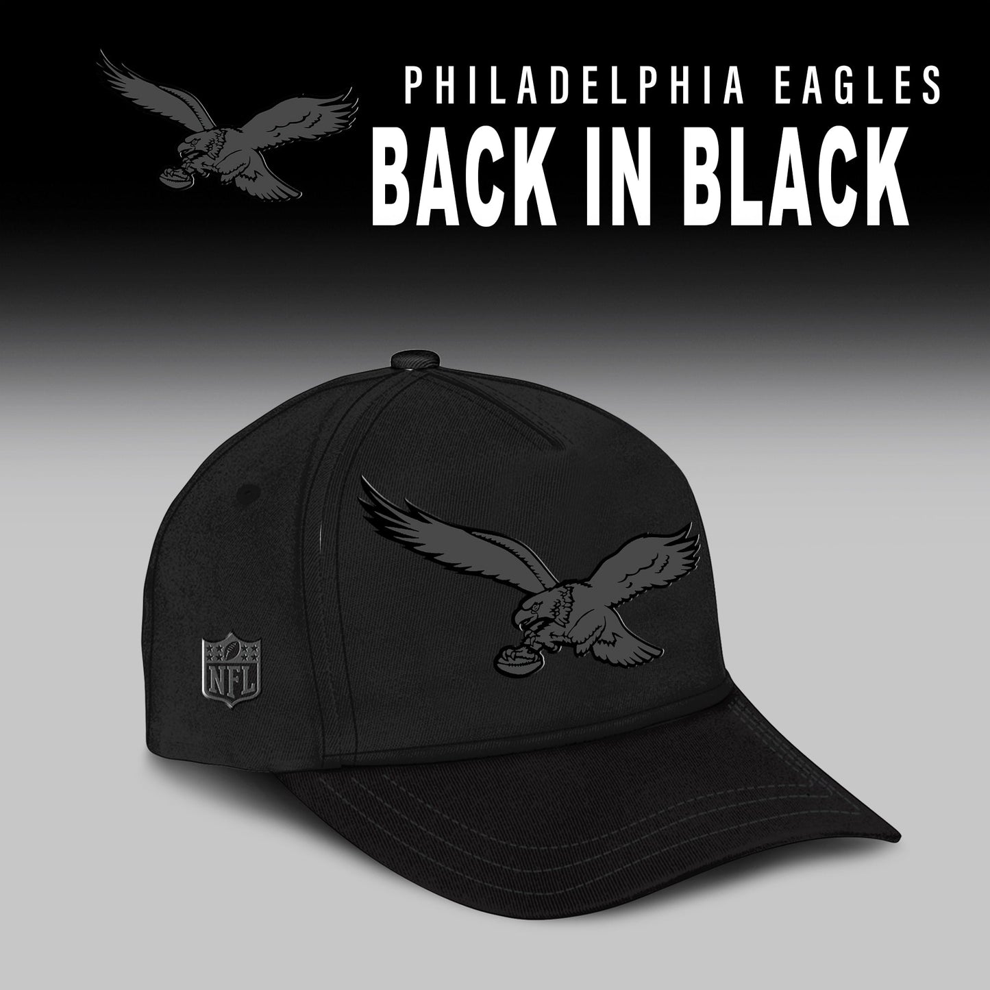 Philadelphia Eagles Back In Black Limited Edition Combo Hoodie