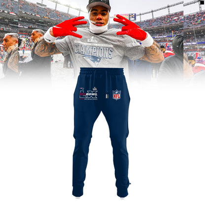 New England Patriots Super Bowl LX Roster T-shirt
