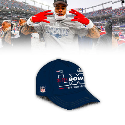 New England Patriots Super Bowl LX Roster T-shirt