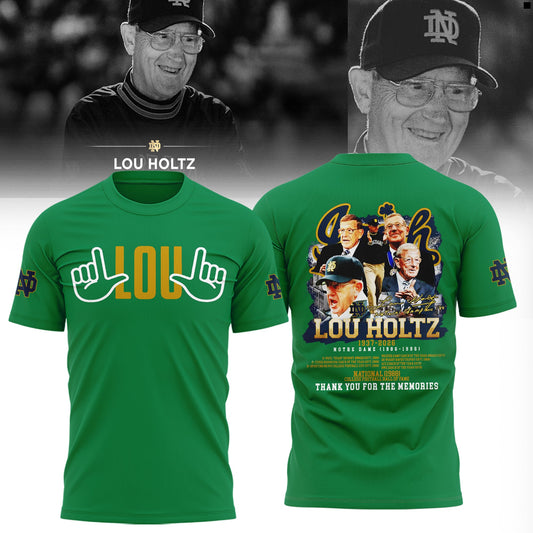Remembering The Life And Legacy Of Lou Holtz T-Shirt