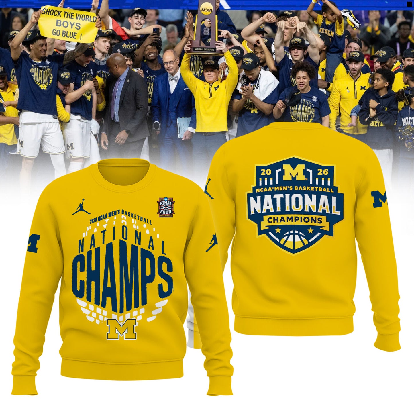 Limited Edition Michigan 2026 NCAA Men’s Basketball National Champions Shirt