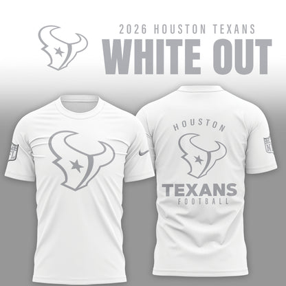 Houston Texans 2026 White Out Limited Edition Shirt