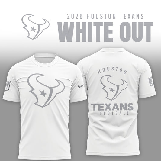 Houston Texans 2026 White Out Limited Edition Shirt