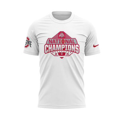 Ohio State Football College Football Playoff National Champions Whrite T-shirt