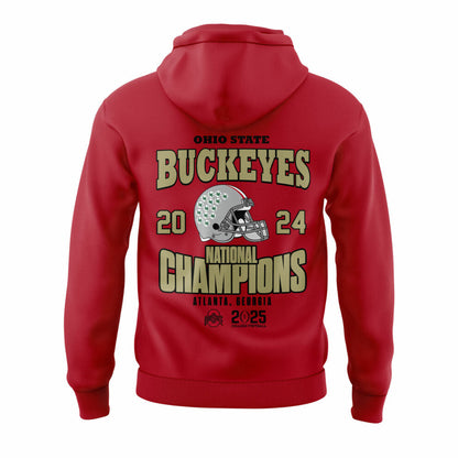 Ohio State Football College Football Playoff National Champions Red Hoodie