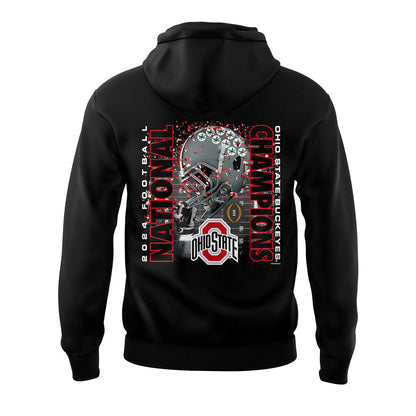 Ohio State Football College Football Playoff National Champions Black Hoodie