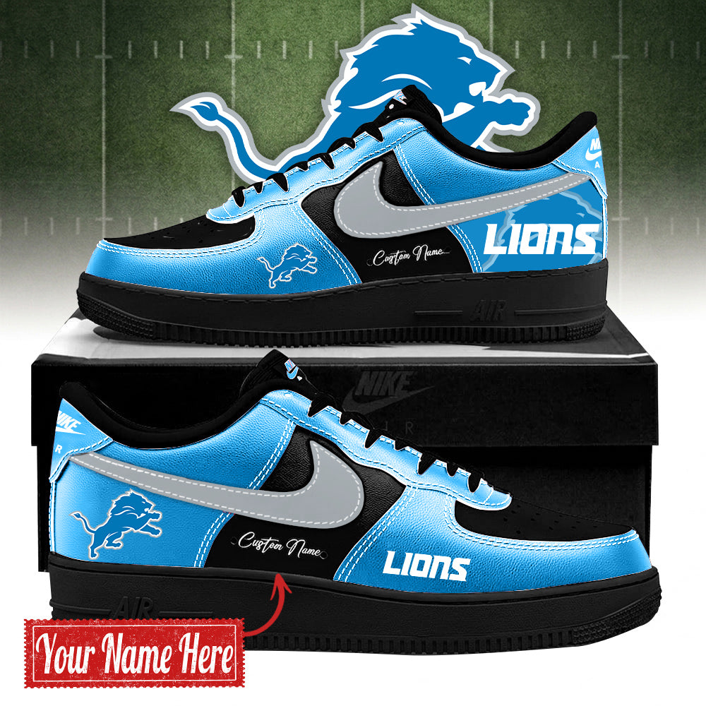 Limited Edition Detroit Lions AF1 SNEAKER