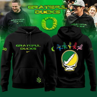 Oregon Ducks Grateful Dead 2025 Special Editions Combo Hoodie