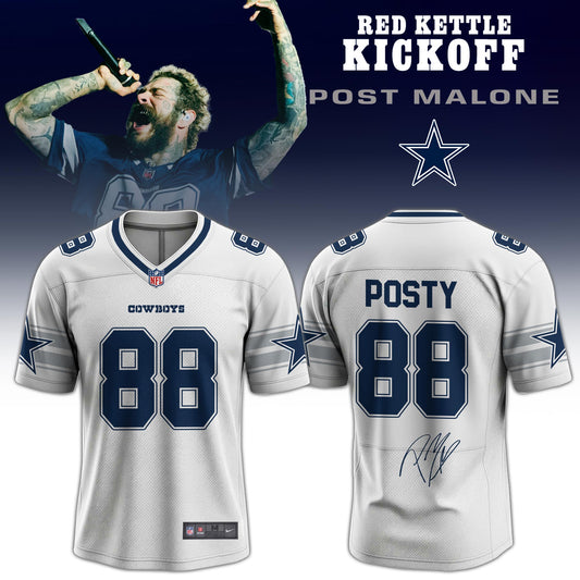 Post Malone Cowboys Signature White Jersey Limited Edition