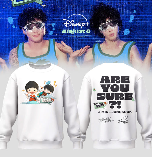 ARE YOU SURE JUNGKOOK & JIMIN SWEATERSHIRT LIMITED