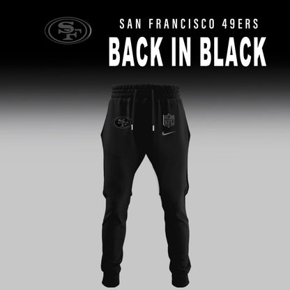 San Francisco 49ers 2025 Back In Black Limited Edition Combo TShirt