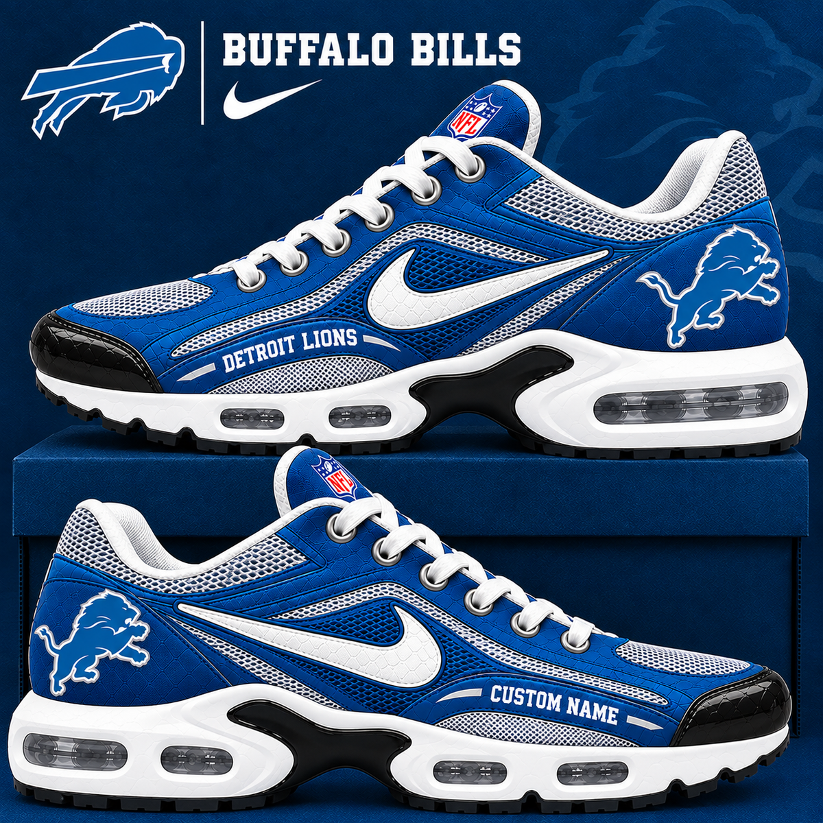 Detroit Lions Limited Edition New Shoes