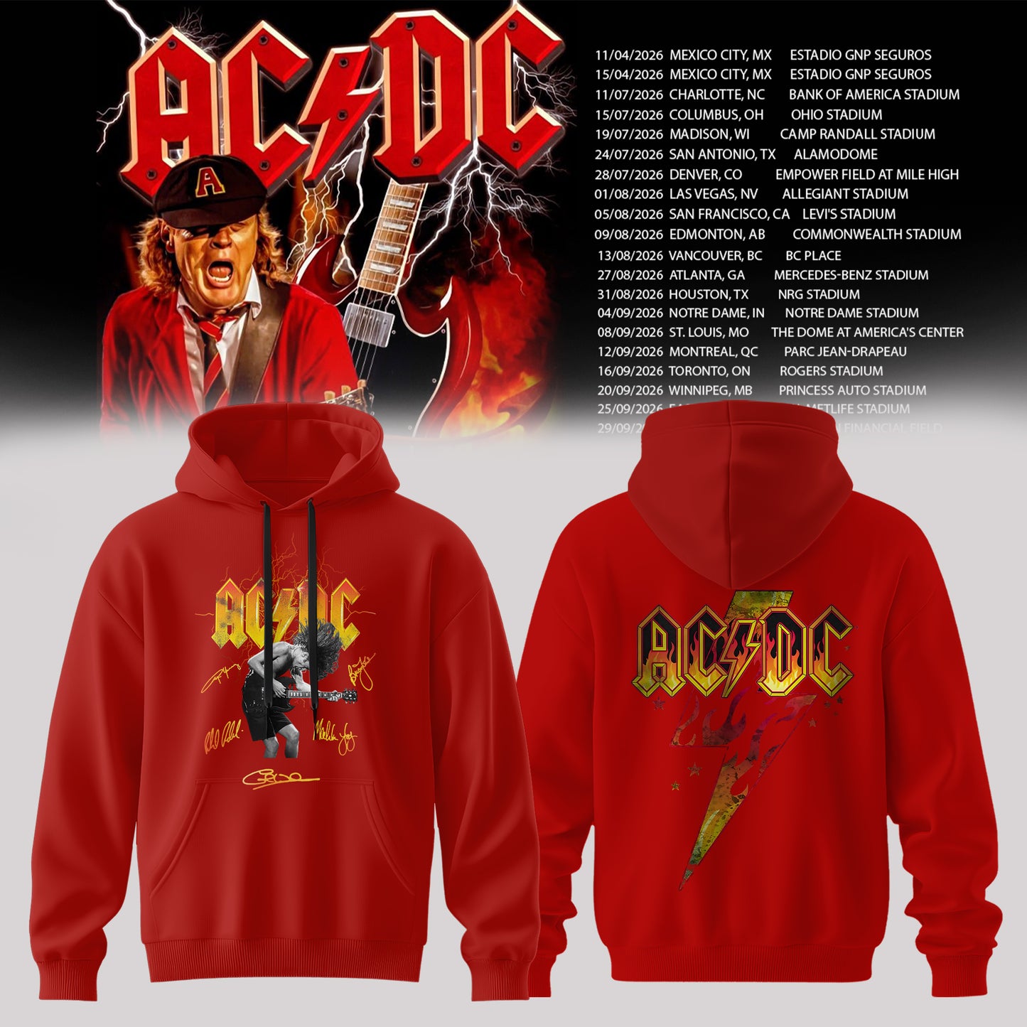 AC/DC 2026 HOODIE COLLECTION IS HERE