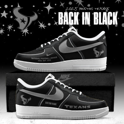 All Team NFL Back In Black 2025 AF1 Sneaker
