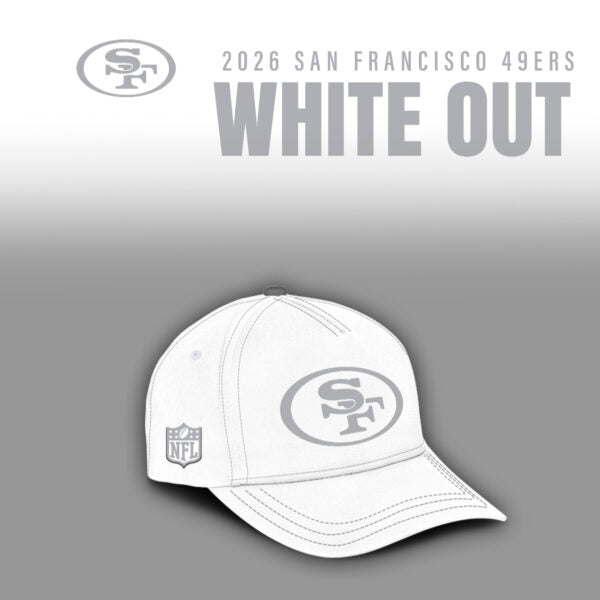 San Francisco 49ers 2026 White Out Limited Edition Shirt