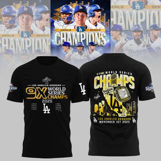 Los Angeles Dodgers 2025 World Series Champions Limited Edition Shirt