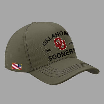 Limited Edition 2025 Oklahoma Sooners Football Military Appreciation Tshirt