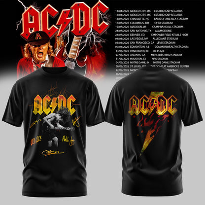AC/DC 2026 T-SHIRT COLLECTION IS HERE