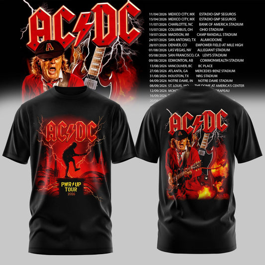 AC/DC 2026 T-SHIRT COLLECTION IS HERE