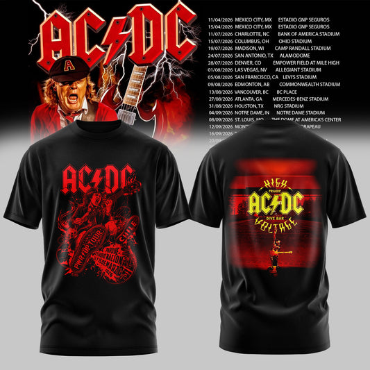 AC/DC 2026 T-SHIRT COLLECTION IS HERE