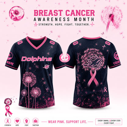 Full Team NFL 2026 Breast Cancer Awareness x Dandelion of Hope Jersey