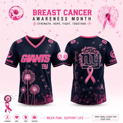Full Team NFL 2026 Breast Cancer Awareness x Dandelion of Hope Jersey