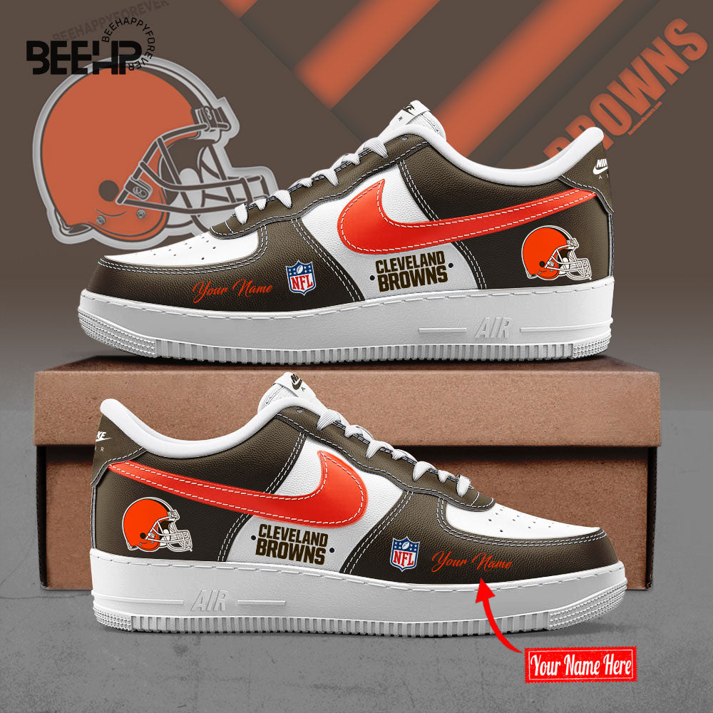 Cleveland Browns Limited Editions New AF1 Shoes