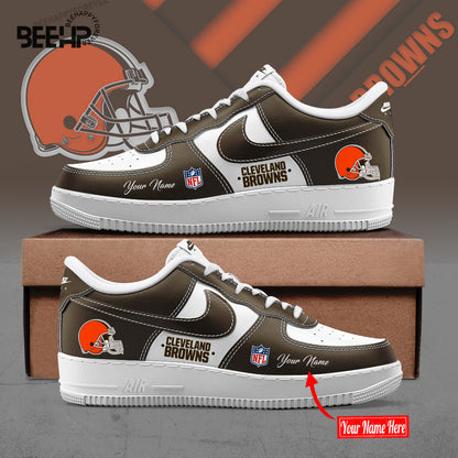 Cleveland Browns Limited Editions New AF1 Shoes