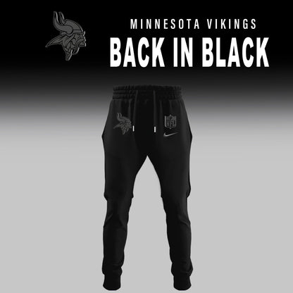 Minnesota Vikings 2025 Back In Black Limited Edition New Jacket
