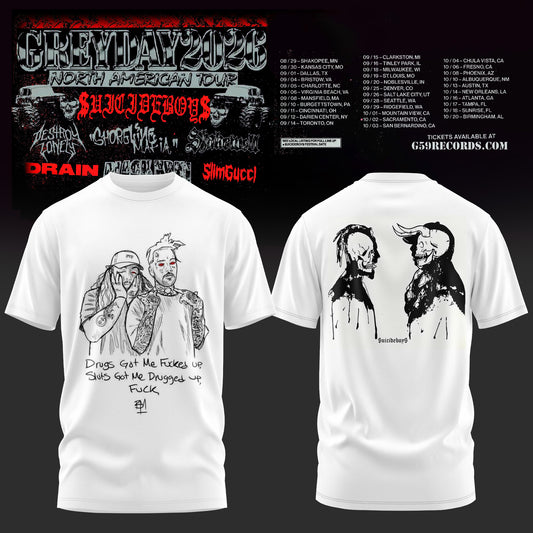 Greyday 2026 – North American Tour T-Shirt