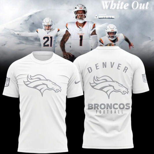 Denver Broncos 2026 White Out Limited Edition Shirt