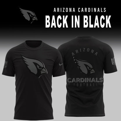 Arizona Cardinals 2025 Back In Black Limited Edition Combo TShirt