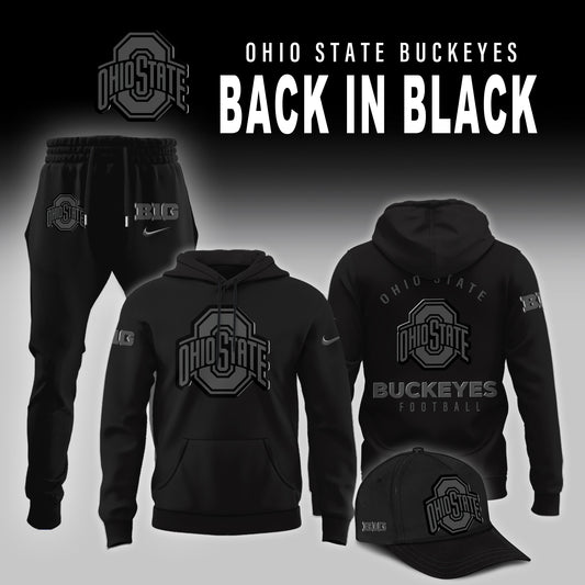 Ohio State Buckeyes Back in Black Limited Edition Hoodie
