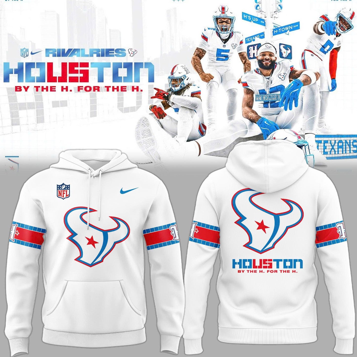 Houston Texans Rivalries Football 2026 Hoodie