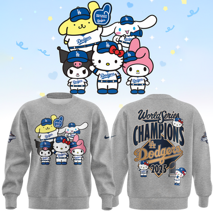 2025 HELLO KITTY x DODGERS CHAMPIONS Sweat