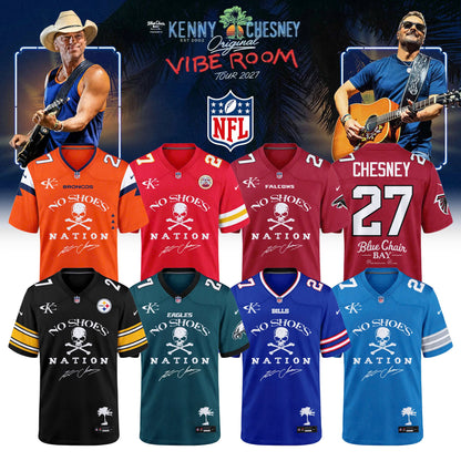 NFL x Kenny Chesney The Original Vibe Room Tour 2027 Limited Edition Jersey