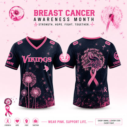 Full Team NFL 2026 Breast Cancer Awareness x Dandelion of Hope Jersey