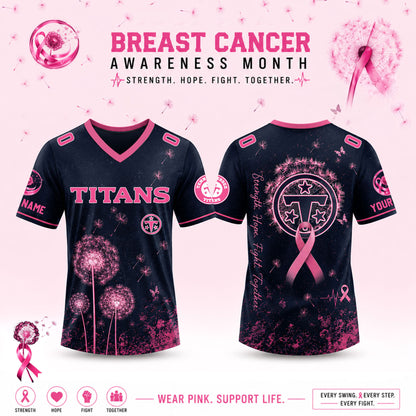 Full Team NFL 2026 Breast Cancer Awareness x Dandelion of Hope Jersey