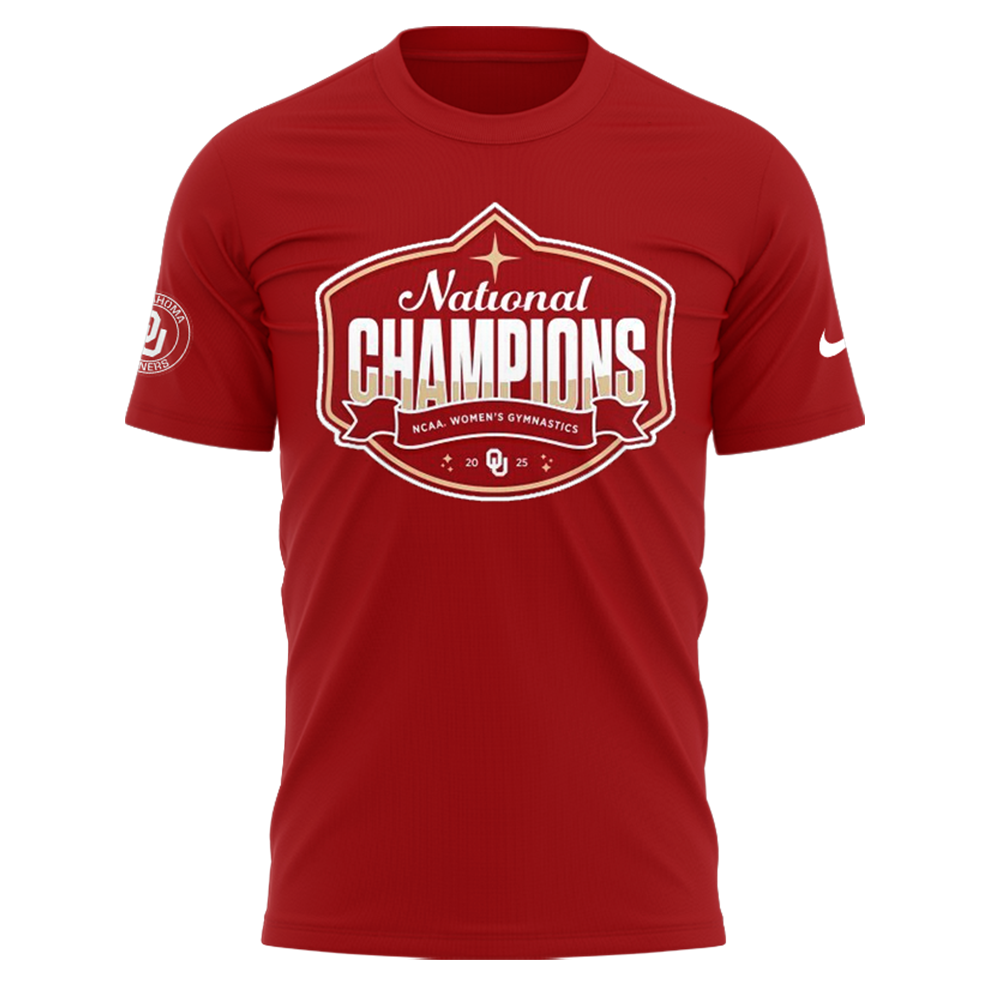 Oklahoma Women’s Gym on their 7th National Championships TShirt
