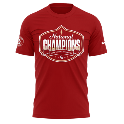 Oklahoma Women’s Gym on their 7th National Championships TShirt