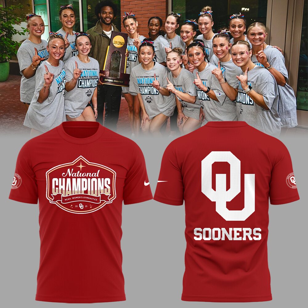 Oklahoma Women’s Gym on their 7th National Championships TShirt